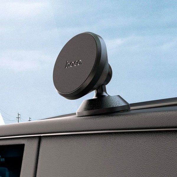 Тримач для мобільного HOCO CA79 Ligue central console magnetic car holder Black 6931474743862 фото