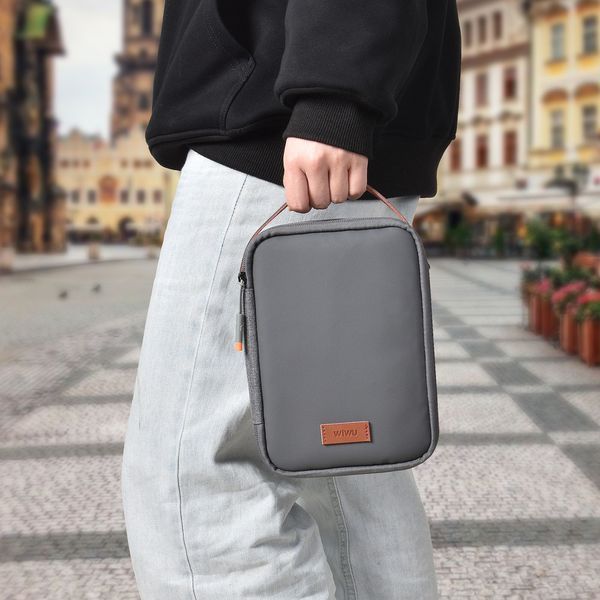 Сумка WIWU Minimalist Travel Pouch Black 6936686411318 фото