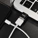 Перехідник HOCO UA36B C male to USB female OTG transparent adapter Black 6957531064121 фото 8