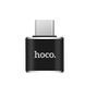 Перехідник HOCO UA36B C male to USB female OTG transparent adapter Black 6957531064121 фото 1
