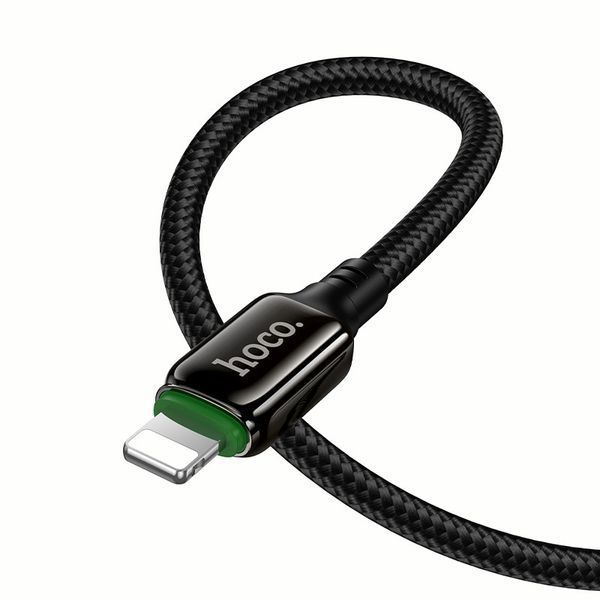 Кабель HOCO X127 Exceed charging data cable iP Black 6942007675598 фото