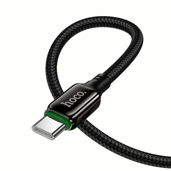 Кабель HOCO X127 Exceed charging data cable Type-C Black 6942007675604 фото