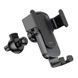 Автотримач для телефона HOCO CA103 vertical and horizontal air outlet gravity car holder Black Metal Gray 6931474766229 фото 7