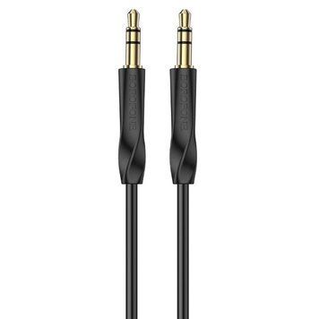 Аудіокабель BOROFONE BL16 Clear sound AUX audio cable Black 6974443389166 фото