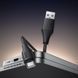 Кабель HOCO X124 Bien silicone charging data cable Type-C Black 6942007664424 фото 6