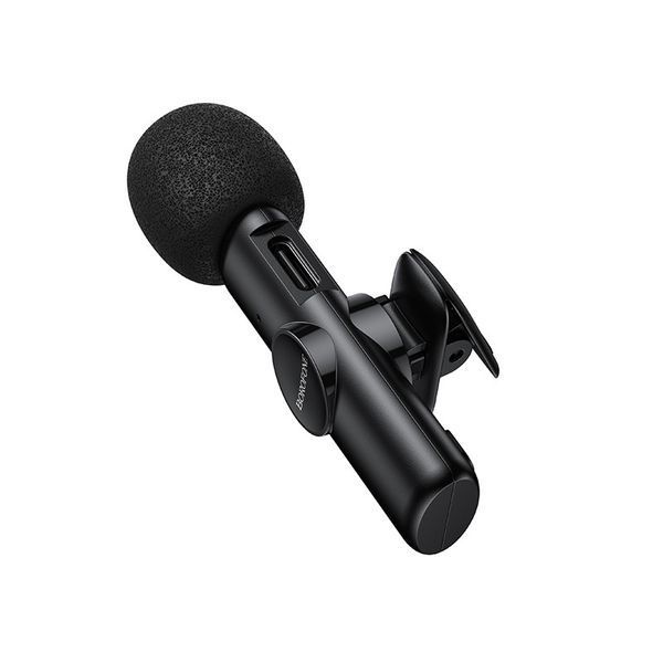 Бездротова мікрофонна система BOROFONE BFK16 Winner (Lightning) Black 6941991126482 фото