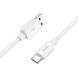 Кабель HOCO X96 Hyper 100W charging data cable Type-C White 6931474799111 фото 1