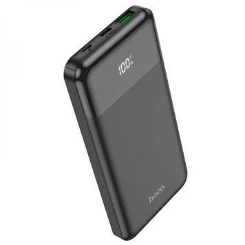 Зовнішній акумулятор HOCO J102 Cool figure PD20W+QC3.0 power bank(10000mAh) Black 6931474783608 фото