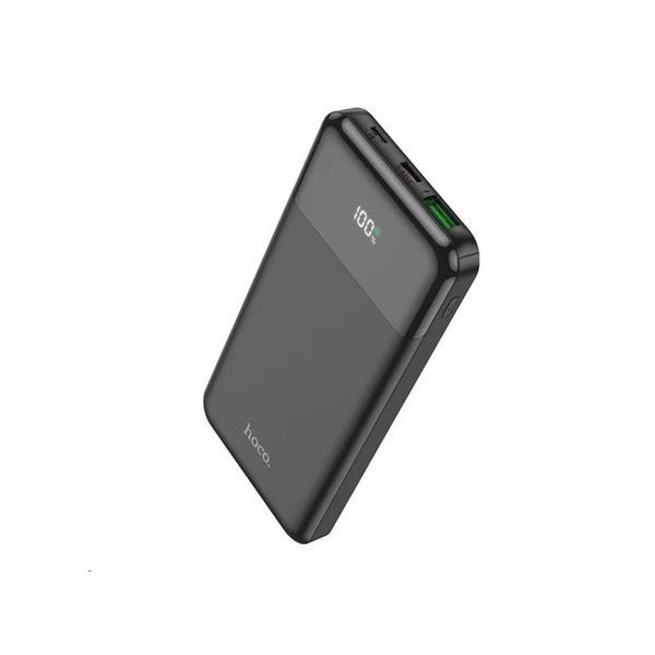 Зовнішній акумулятор HOCO J102 Cool figure PD20W+QC3.0 power bank(10000mAh) Black 6931474783608 фото