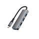 USB-хаб ACEFAST J15 USB-C 4-in-1 HUB Metal Gray 6974316285908 фото 5