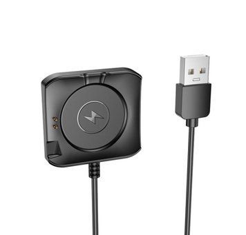 Беспроводное зарядное устройство для смарт-часов HOCO Y28 Black 6942007648509 фото