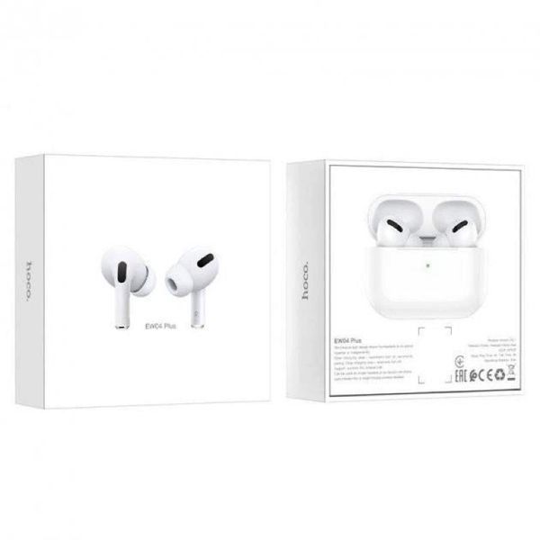 Беспроводные наушники HOCO EW04 Plus True wireless BT headset White 6931474753892 фото