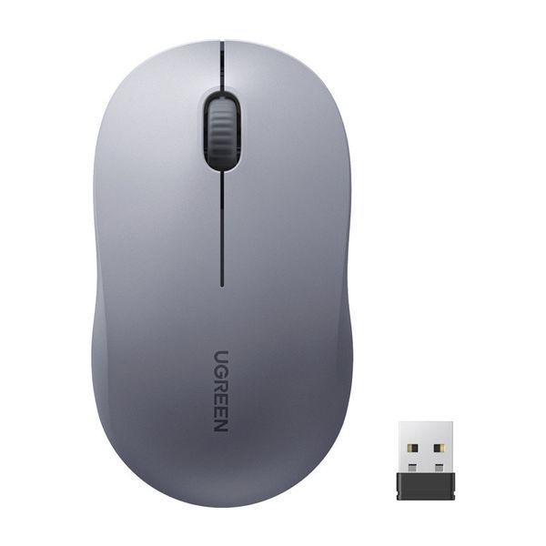 Маніпулятор миша бездротова UGREEN M331 Multi-mode Wireless Mouse Grey UGR-65627 фото