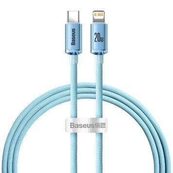 Кабель Baseus Gem Fast-Charging Data Cable USB-C to iP 20W 2m Galaxy Blue P10373001311-01 фото