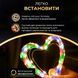 Гірлянда Роса нитка 1000 LED довжина 100 м з пультом, від мережі, зелений кабель, Мультиколор 1000L100MGML 1000L100MGML фото 7