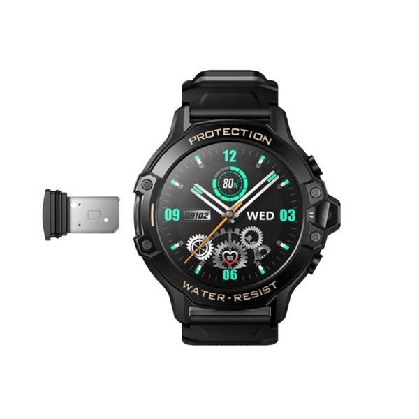 Дитячий смарт-годинник HOCO Y107 4G 32mm. 700 mAh. IP54. children phone watch black 6942007666053 фото