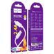 Кабель HOCO X122 Benefit silicone charging data cable Micro White 6942007662215 фото 2