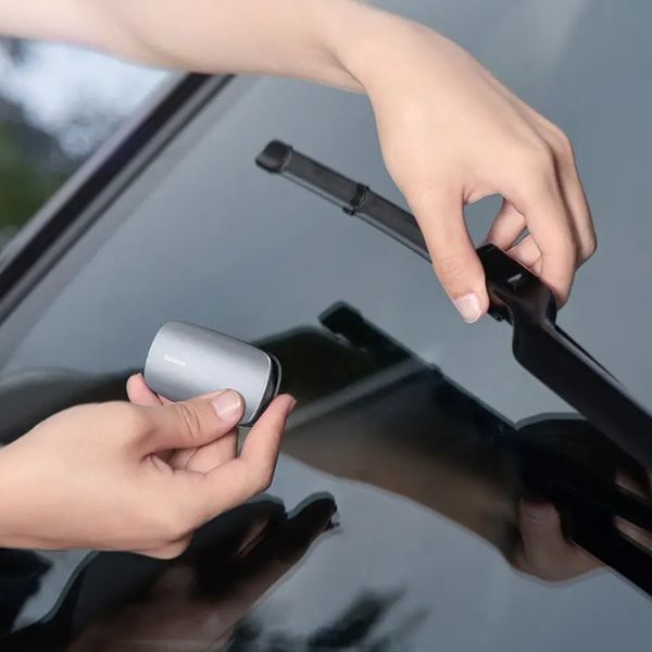 Точилка для стеклоочистителя Baseus Rain Wing wiper repairer Silver CRXFQ-0S фото