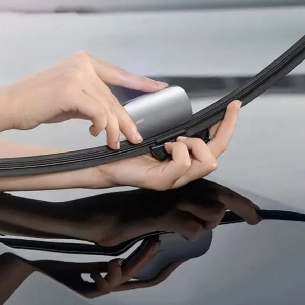 Точилка для стеклоочистителя Baseus Rain Wing wiper repairer Silver CRXFQ-0S фото