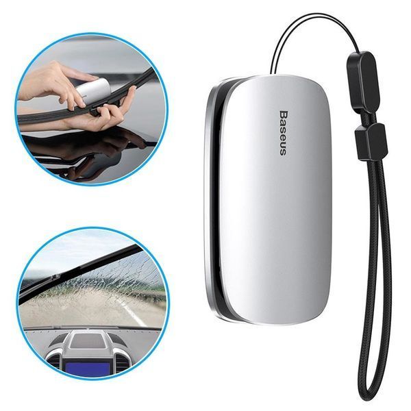 Точилка для стеклоочистителя Baseus Rain Wing wiper repairer Silver CRXFQ-0S фото