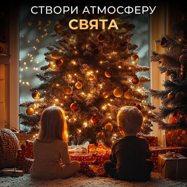 Гірлянда Роса 100 LED, довжина 10 м, від USB, Жовтий USB100L10MWY USB100L10MWY фото