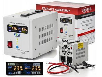 Гібридний ДБЖ/інвертор Volt Polska SINUS PRO 500 E 12/230V 350/500W (3SP050012E) 3SP050012E фото