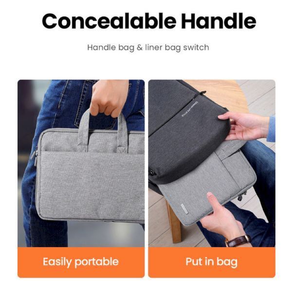 Сумка UGREEN LP437 Laptop Bag 13''-13.9'' (Gray)(UGR-20448) UGR-20448 фото