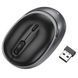 Маніпулятор миша HOCO GM34 Nuevo dual-mode business wireless mouse Black Metal Gray 6942007632782 фото 1