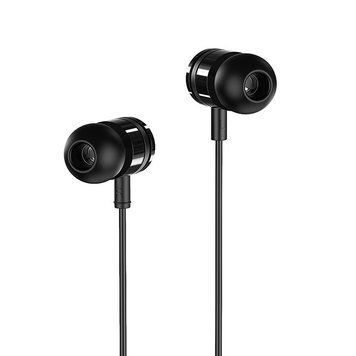 Навушники BOROFONE BM31 Mysterious universal earphones with mic Black 6931474704313 фото