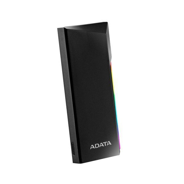 Зовнішня кишеня для накопичувача A-DATA EC700G для SSD M.2 PCIe/SATA USB3.2 Gen2 Type-C Black AEC700GU32G2-CGY фото