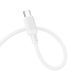 Кабель BOROFONE BX115 Lotto 60W silicone charging data cable C to C White 6941991119699 фото 4