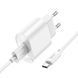 Мережевий зарядний пристрій HOCO C109A Fighter single port QC3.0 charger set(Type-C) White 6931474784834 фото 4