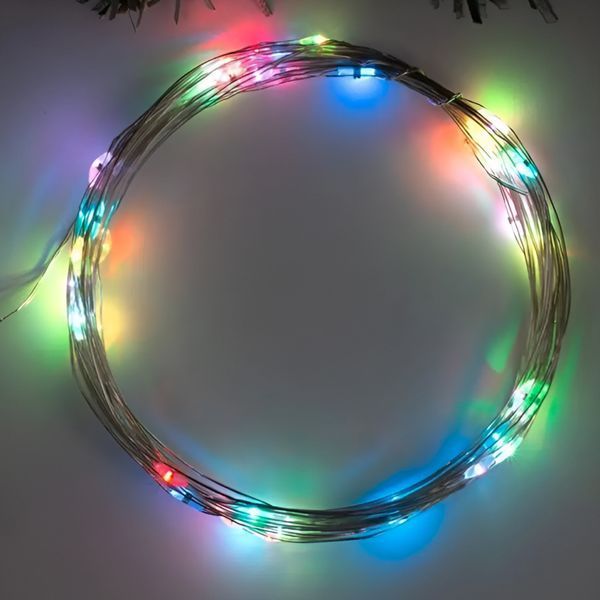 Гирлянда Конский хвост 200 LED 10 нитей длина 2 метра, Мультиколор 173309ML 173309ML фото