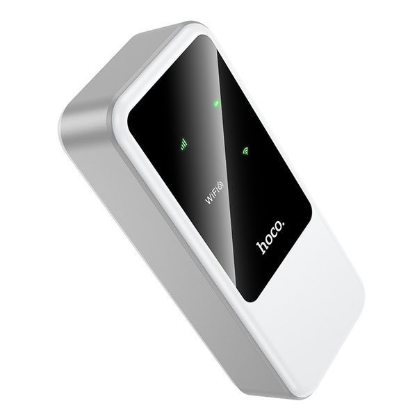 Мобільний роутер HOCO HI42 Mobile portable WiFi White 6942007666855 фото