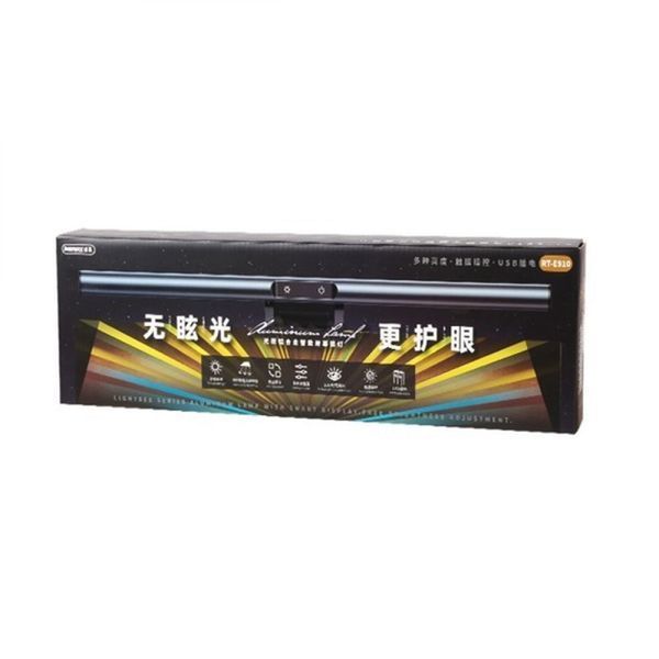 Лампа для монітору "REMAX Lightsee Series Aluminum Screen Lamp RT-E910" Black 6954851228561 фото