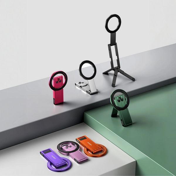 Тримач телефона Ulanzi MA60 Foldable Magnetic Phone Tripod (Purple) S037 фото