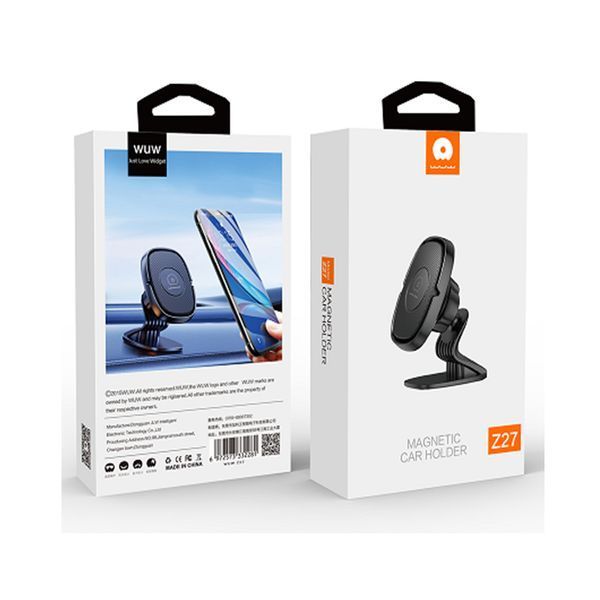 Автотримач для телефона WUW-Z27 Black 6972573332281 фото
