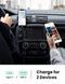 Автомобільний зарядний пристрій UGREEN CD130 Dual USB Car Charger (Space Gray) (UGR-30780) UGR-30780 фото 4