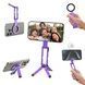 Тримач телефона Ulanzi MA60 Foldable Magnetic Phone Tripod (Purple) S037 фото 1
