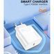 Мережевий зарядний пристрій WUW-C202 PD45W GaN Eu Smart Charger 6972573336821 фото 3