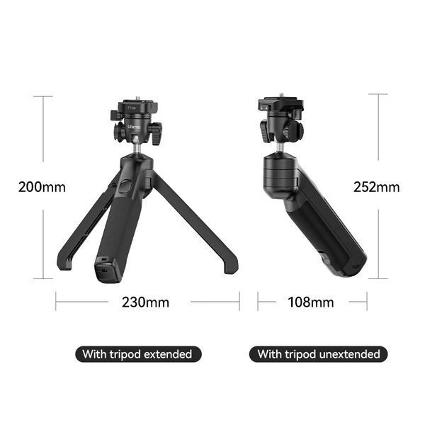 Ручка мініштатив Ulanzi TT38 One-click Opening Tripod T070GBB1 фото