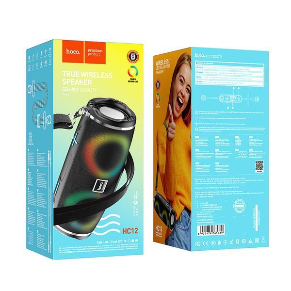 Портативна колонка HOCO HC12 Sports BT speaker Black 6931474765789 фото