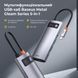 USB-хаб Baseus Metal Gleam Series 5-in-1 Multifunctional （Type-C to HDMI*1+USB3.0*3+PD*1) CAHUB-CX0G фото 10