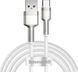 Кабель Baseus Cafule Metal Data Type-C 66W 2 м CAKF000202 White 1737 фото 1