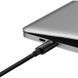 Кабель Baseus Tungsten Gold Fast Charging Data Cable Type-C to Type-C 240W 2m Black CAWJ040101 фото 6