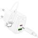 Мережевий зарядний пристрій HOCO CS54A Surplus PD20W+QC3.0 charger set(C to iP) 6942007631525 фото 3