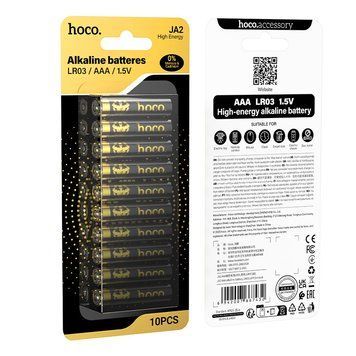 Батарейка HOCO JA2 AAA alkaline battery LR03 10шт. 6942007667432 фото