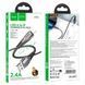 Кабель HOCO U133 Monte charging data cable iP Black 6942007618274 фото 3