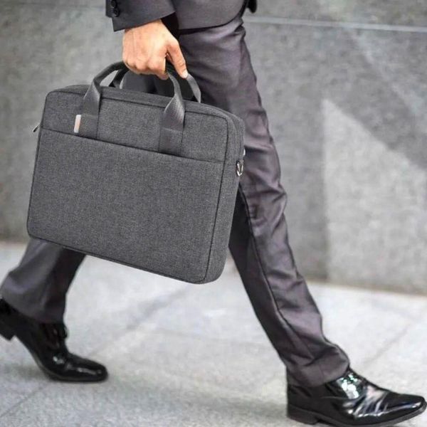 Сумка WIWU 14.2 Minimalist Laptop Bag II Gray 6977703651706 фото