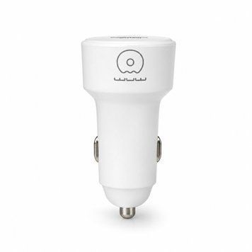 Автомобільний зарядний пристрій WUW-C244 USB20W+PD20W+PD15W White C244W фото